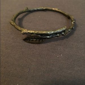 Unique tree branch bracelet